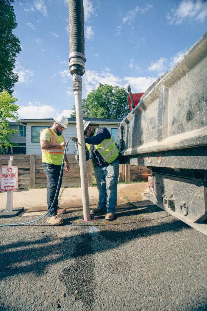 Safe Site and NG workers at Layafette CO